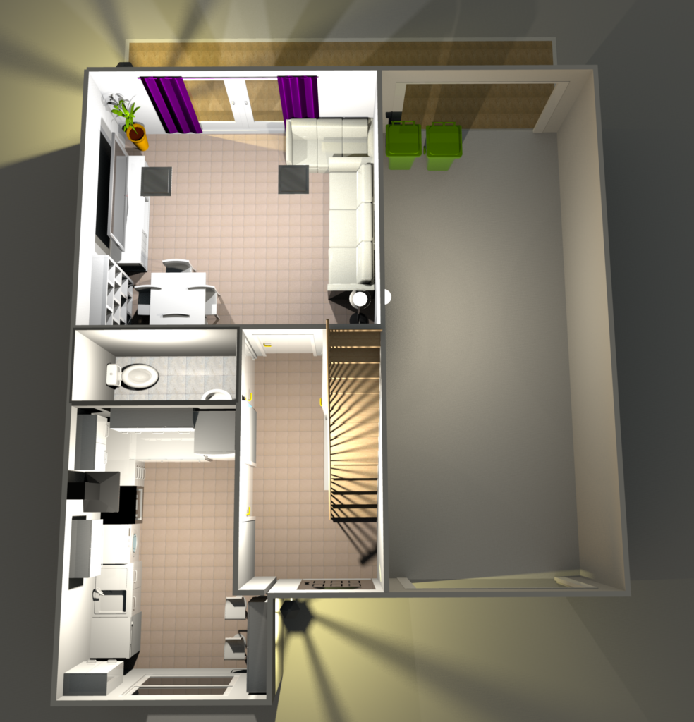 Smart Home personalised 3D floor plan